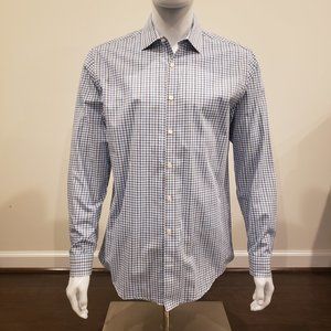 Kenneth Cole Reaction Slim Fit Men Dress Shirt 16